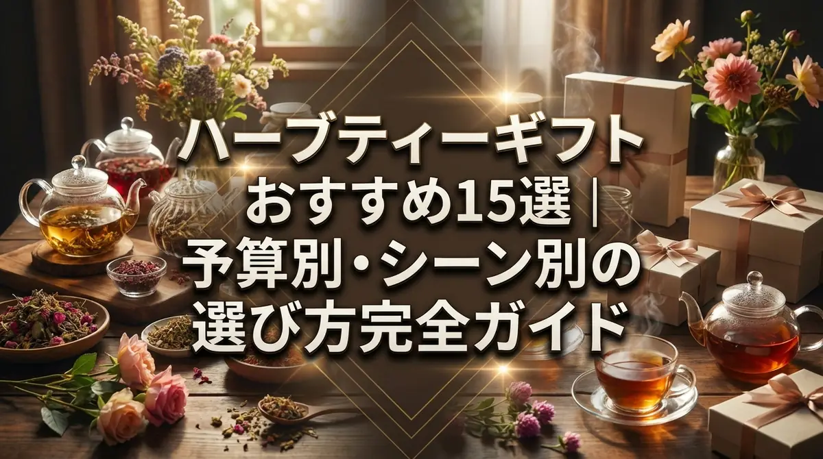 ハーブティーギフトおすすめ15選|予算別・シーン別の選び方完全ガイド